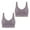 Grey, variant on Padded Bras Women Padded Bra Feature V-Neck Nursing Bra Style W-1768 Beige XL