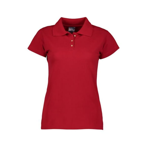 Playera Tipo Polo NAO Piqué 100% algodón color Rojo Talla chica