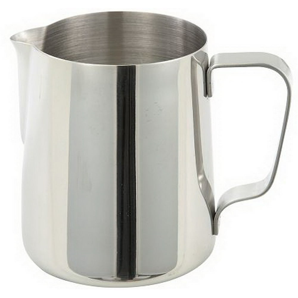 (Price/Pack)Winco WP20 20oz Frothing Pitcher Stainless Steel 11 Each