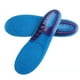 thumbnail image 3 of Plantillas deportivas de 2 uds., plantillas deportivas de absorción de impacto de alta elasticidad gruesas de silicona TPE azul L, 3 of 12