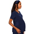 thumbnail image 3 of MED COUTURE  Women Maternity Top, Color: Navy, Size: M (8459-NAVY-M), 3 of 5