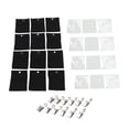 thumbnail image 3 of 8/12 Pack Poids de Rideau Extérieur Sac de Sable 15oz Sacs de Sable pour Jardin, 3 of 11