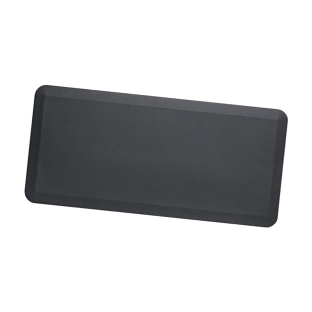 Tapete de escritorio de pie, alfombra ergonómica, cómoda, antideslizante, decorativo, para cocina Gris