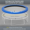 thumbnail image 4 of Soozier Coussin de Ressort pour Trampoline 12 Pi, Imperméable, Bleu, 4 of 10