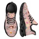 thumbnail image 1 of Zapatos de enfermería blancos para mujer, zapatillas deportivas transpirables de malla con diseño de marca para enfermeras y atención médica., 1 of 6