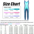 thumbnail image 7 of iiniim Kids Girls Shiny Metallic Gymnastics Ballet Dance Leotard Full Bodysuit Jumpsuit Colorful 12-14, 7 of 7