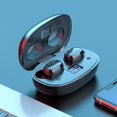 thumbnail image 3 of Auriculares inalámbricos Bluetooth 5,0 a prueba de agua auriculares estére Negro Baoblaze Auriculares inalámbricos Bluetooth, 3 of 8