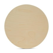 Wood Circles 18 inch, 1/4 Inch Thick, Birch Plywood Discs, Pack of 10 Unfinished Wood Circles for Crafts, Wood Rounds by Woodpeckers