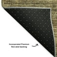 thumbnail image 3 of Addison Rugs Mayfield Washable Transitional Stripes Brown Rectangle Rug, 10' x 14', 3 of 6