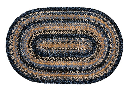 Gristmill Braided Area Rug By IHF Rugs Many Sizes. Oval & Rectangle 