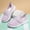 Pink, variant on KEVCHE Womens Velcro Strap Thick Soled Sports Shoes, Summer Breathable Casual Walking Footwear, Adjustable Strap Lightweight Daily Shoes, Comfortable Sneakers For Leisure Use