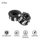 thumbnail image 3 of Tuercas Hexagonales de Aluminio M4 para Ruedas RC Tapas Antideslizantes a Prueba de Polvo para Coches de Modelo RC 1/10 Camiones Todoterreno Piezas Mejoradas 4Pcs Negro, 3 of 6