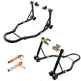 thumbnail image 1 of QinaQin Motorcycle Lift with a 450-Pound Load Capacity, Rear Wheel Lift Bracket, with u-Shaped and l-Shaped Adjustable Rocker Arm Shaft, Heavy-Duty Motorcycle Repair Lift, 1 of 7