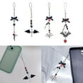 thumbnail image 2 of SIEYIO Y2K Cross Pendant Phone Charm Gothic Punk Bat Wing Phone Chain Strap Gothic Punk Bat Phone Charm for Women Men Cross Pendant Phone Chain, 2 of 20
