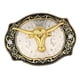 thumbnail image 4 of Hebilla de cinturón decorativa vintage, hebillas de cinturón vaquero occidental, 4.33 x 3.34 pulgadas Yinane Hebilla de cinturón para hombre, 4 of 8