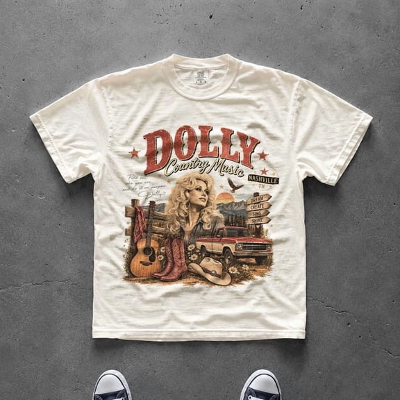 Dolly Memorial Country Music Tribute T-Shirt