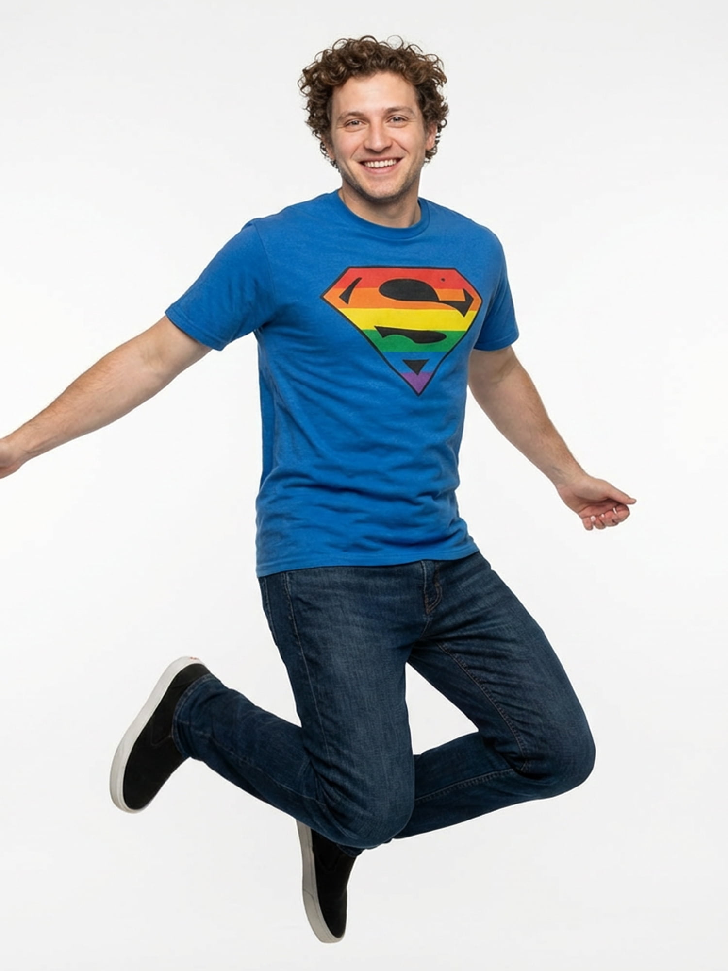 Superman, Men's & Big Men's Pride Graphic Tee, Sizes S-3XL