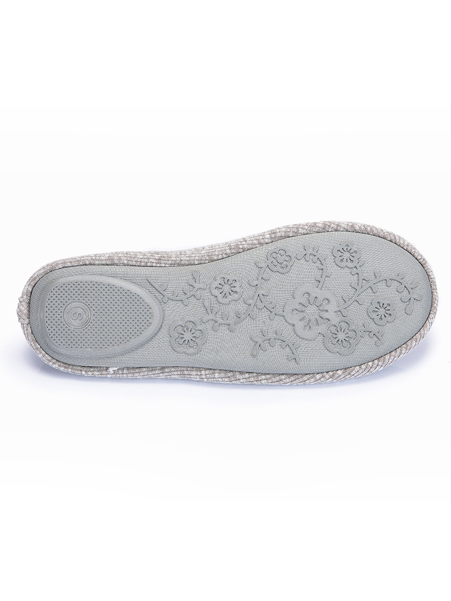 Women's Ballerina Slipper Memory Foam House Shoes Comfort ...