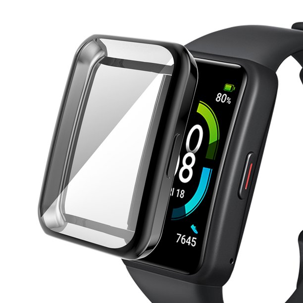 Protector suave para Huawei Bracelet 6 Watch Protector de pantalla (negro)