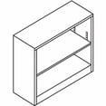 thumbnail image 3 of HON HS30ABC.S 34.5 in. x 12.63 in. x 29 in. 2-Shelf Metal Bookcase - Charcoal, 3 of 4