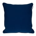 thumbnail image 2 of Nassau Collection Greek Key Square Cotton Throw Pillow - 20" - Blue and White, 2 of 4