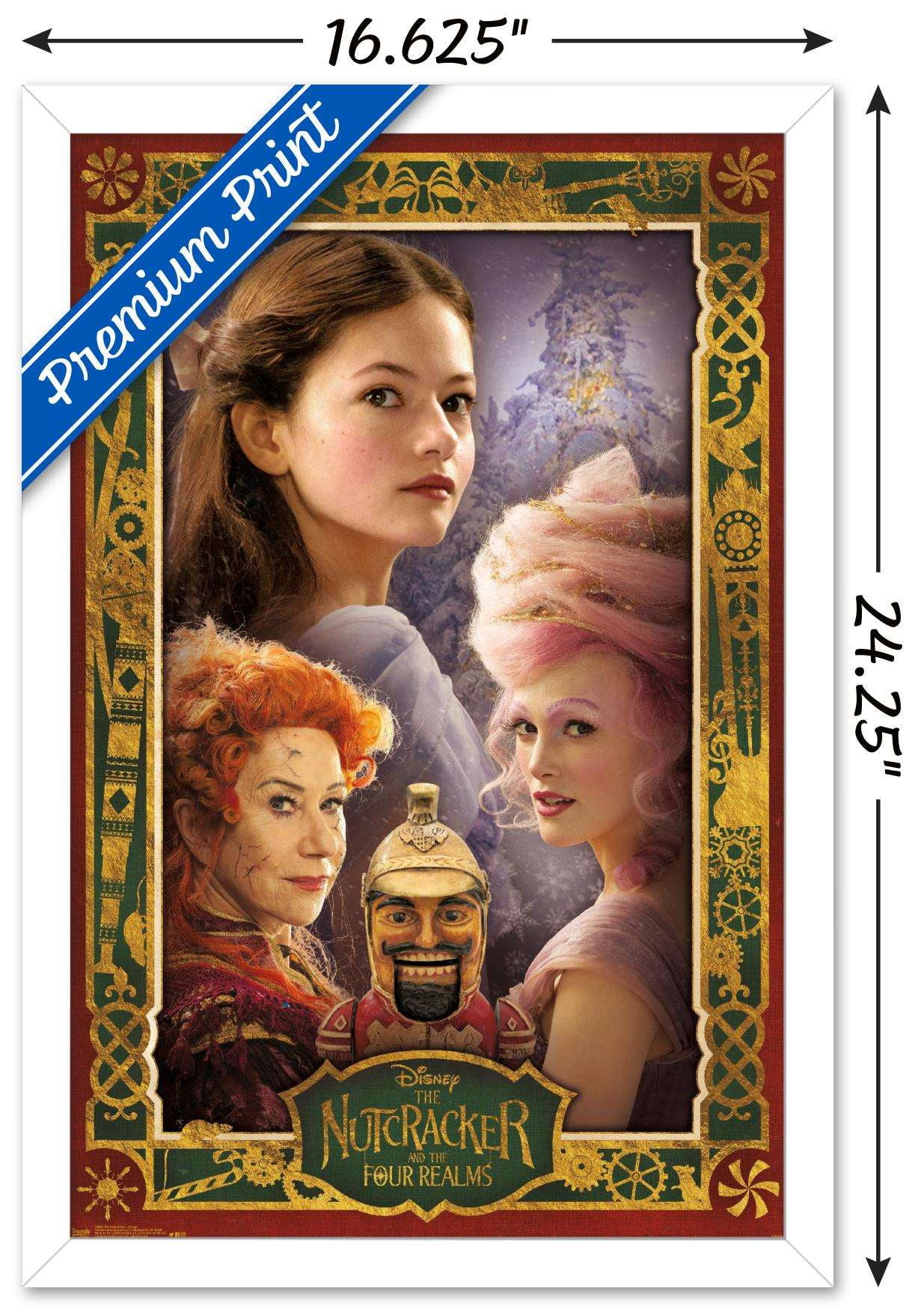 Disney The Nutcracker - Group Wall Poster, 14.725" x 22.375", Framed