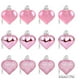 thumbnail image 3 of Seyotauo 12 Pcs Heart Ornaments Multi Finish Heart Baubles Hanging Ornaments for Valentine’s Day Decor Mother's Day Christmas Tree Wedding Anniversary Party Decoration, 3 of 6