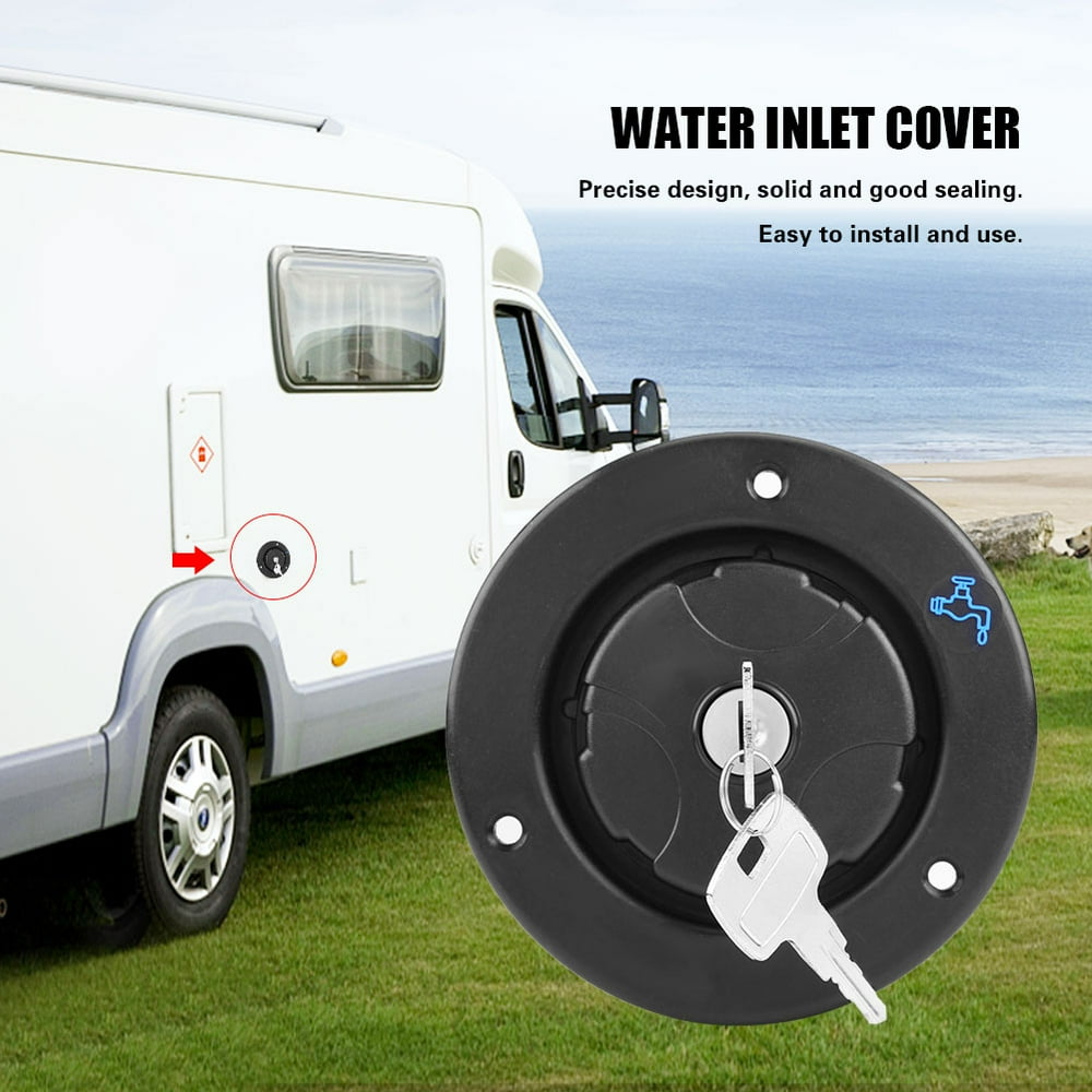 OTVIAP Recreational Vehicle RV Trailer Water Filling Inlet Locking