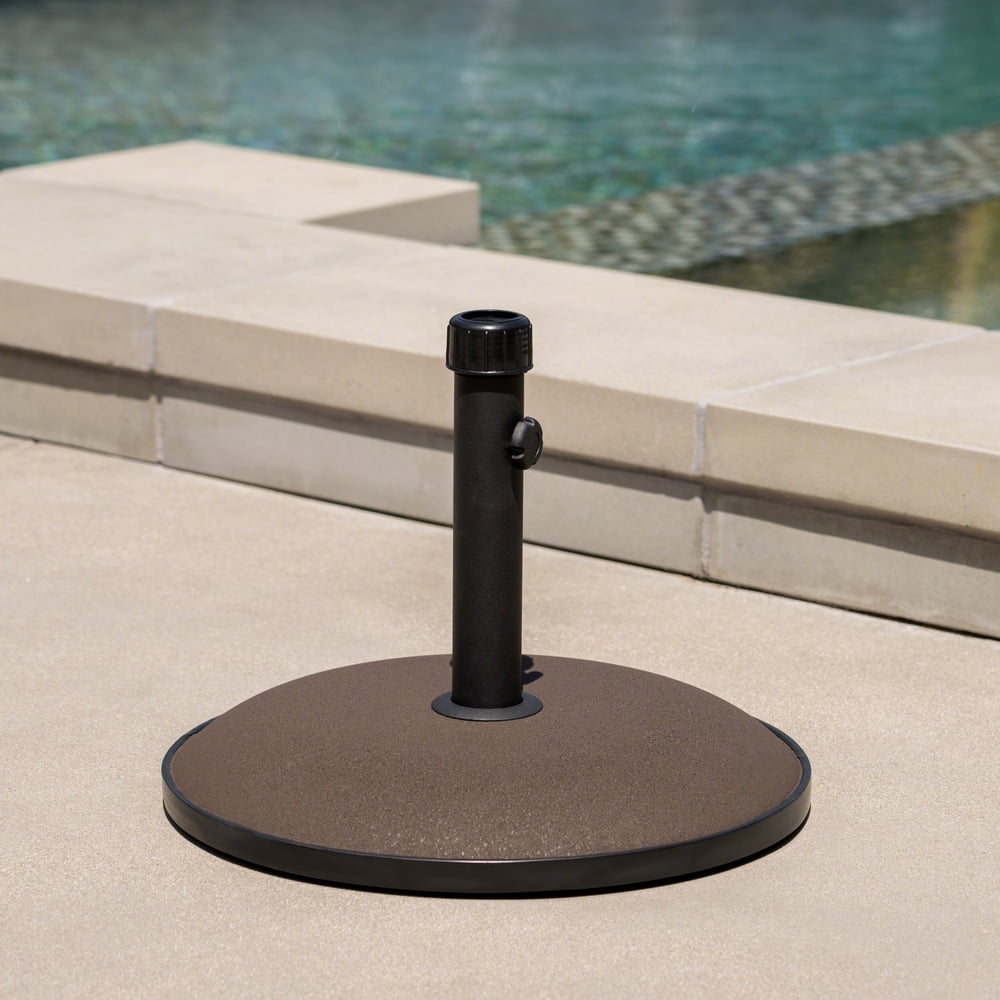 Lambert Concrete Umbrella Base, Brown - Walmart.com - Walmart.com
