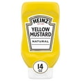 thumbnail image 3 of (3 pack) Heinz Yellow Mustard, 14 oz Bottle, 3 of 17