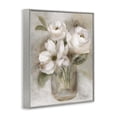 thumbnail image 2 of Stupell Industries Traditional Soft Brushstroke Roses Gray Framed Giclee Art, 11 x 14, by Nan, 2 of 8
