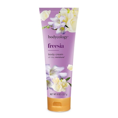 Bodycology Freesia Shea Butter Body Cream, 8 oz