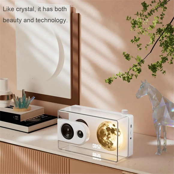 M6 Moonlight Music Box Bluetooth Speaker Support TF Card Play AUX B