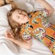 thumbnail image 5 of Fotbe Halloween Flamingos Pijama Estampada de 2 Piezas para Niños – Ropa de Dormir de Manga Corta Cómoda para Niños y Niñas, Camiseta y Shorts de Algodón-Small, 5 of 6