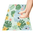 thumbnail image 5 of Cute Elephant Head and Plant Bath Mat 39x20 Non-Slip Bathroom Rugs Absorbent Soft Plush Quick Dry for Tub Shower Kitchen Home Decor, 5 of 8
