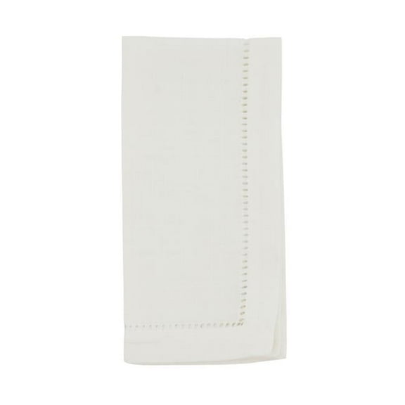 Saro Lifestyle Hemstitched Border Table Napkin (Set of 12)