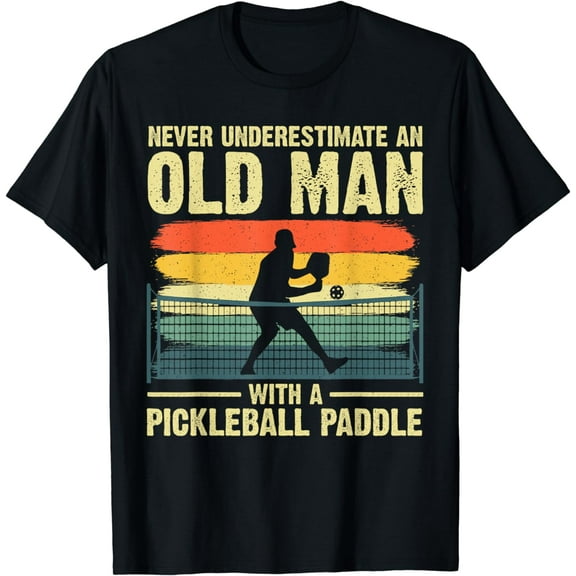 Cool Pickleball Design For Men Grandpa Pickleball Player T-Shirt