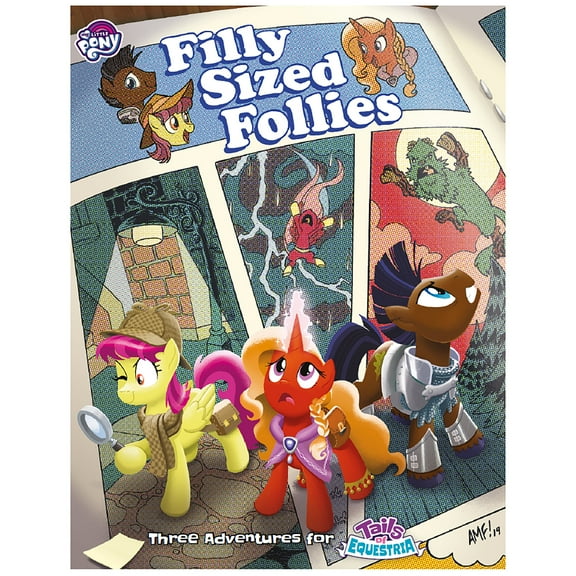 My Little Pony Tails of Equestria: Filly Sized Follies - Expansion RPG Book, Characters Level 2-5