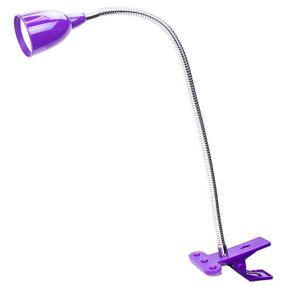 Newhouse Lighting 7" LED Flex Clip On Lamp, 3 Watts, Purple
