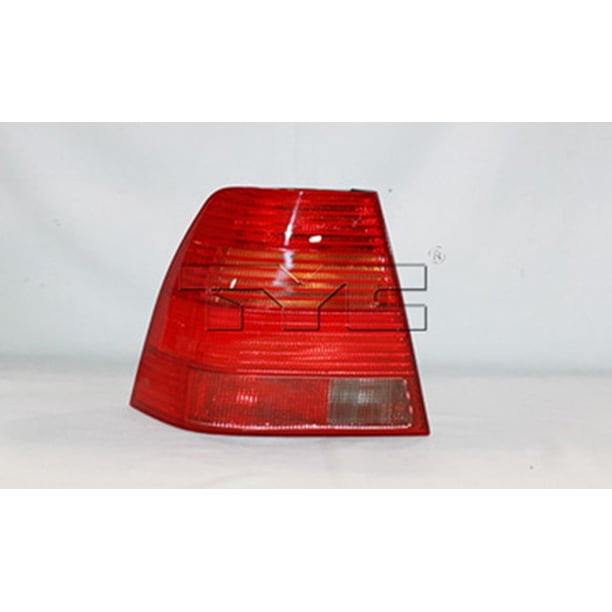 Carlights360 For 1999 2000 2001 2002 2003 Volkswagen Jetta Tail Light Assembly Driver Side Left Replacement For Vw2818103 Vehicle Trim Sedan Gen4 Walmart Com Walmart Com