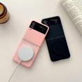 thumbnail image 4 of TECH CIRCLE Magnetic Phone Case for Samsung Galaxy Z Flip 4 Compatible for Magsafe, Military-Grade Shockproof Protective Case with Built-in Magnet Circle for Samsung Galaxy Z Flip 4 6.7" 2022, Pink, 4 of 8