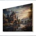 thumbnail image 2 of Designart "Loire Enchanting Castle French" France Print on Natural Pine Wood, 2 of 5