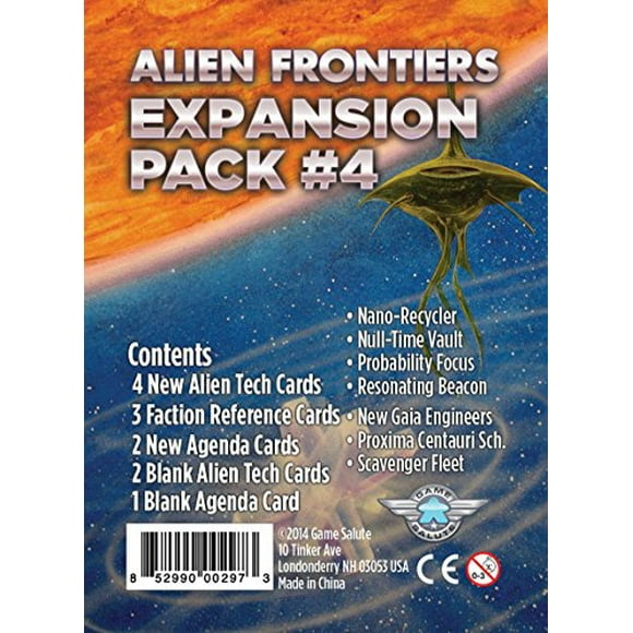 R&D Games Alien Frontiers: Expansion Pack #4
