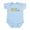 Sky Blue, variant on CafePress - Sunshine Infant Bodysuit - Baby Light Bodysuit, Size Newborn - 24 Months