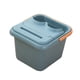 thumbnail image 2 of Cubo para pies con lavabo de 23,5 cm de profundidad, multiusos, para hotel Azul, 2 of 9