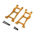 thumbnail image 2 of Yinanstore RC Rear Lower Swing Arm,Rear Lower Suspension Arm for 1/14 RC Car 14211 Heavy Duty Easy to Install Sturdy Upgrade,Spare Parts Gold, 2 of 8