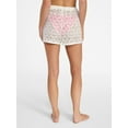 thumbnail image 3 of No Boundaries Crochet Shorts Coverup, Women’s XXS-XXL, 3 of 5