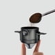 thumbnail image 4 of Cafetera portátil para verter 1-2 tazas, filtro de café portátil de acero inoxidable, filtro de goteo de café de taza reutilizable para viajes en casa y oficina, 4 of 5