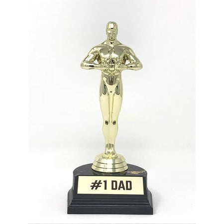 Aahs Engraving World's Best Award Trophy (#1 Dad (7