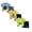 6pcs Baby Boys Summer Outfits-Light Blue+Light Yellow+Light Green, variant on Gerichy 6PCS Infant Toddler Summer Baby Boy Clothes Short Sleeve Cartoon Pattern Tops and Shorts Outfit Set for 0 6 12 18 24 Months 2T 3T